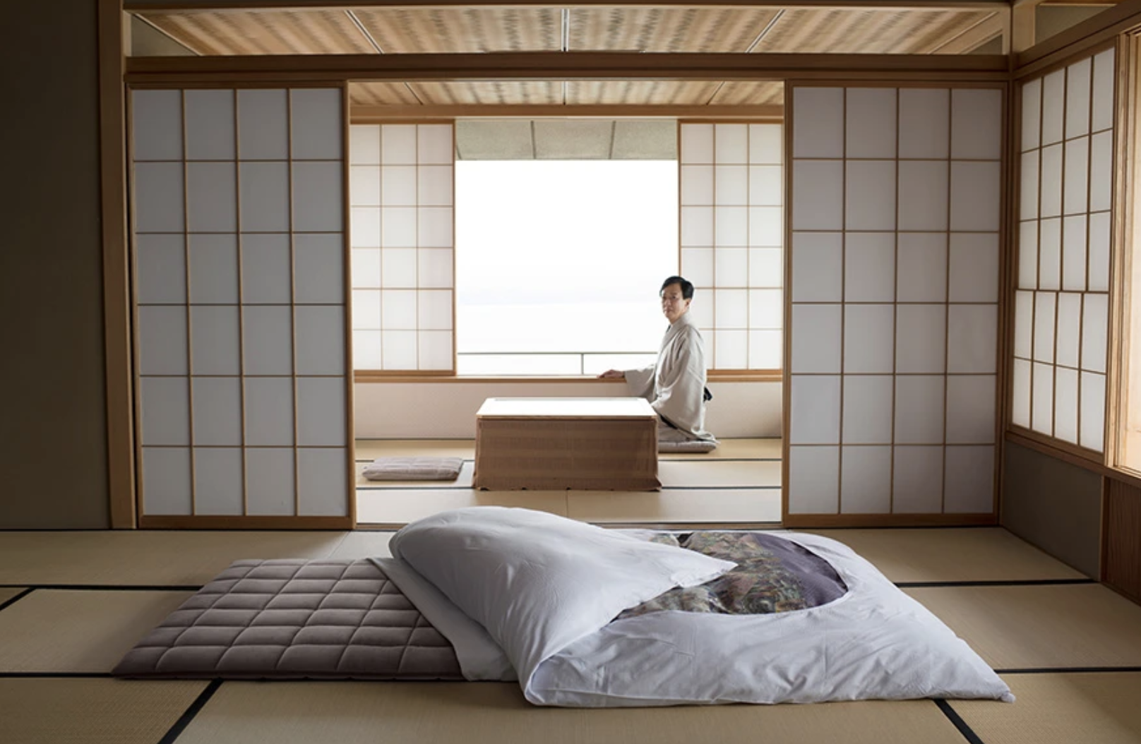 Японская спальня с Футоном